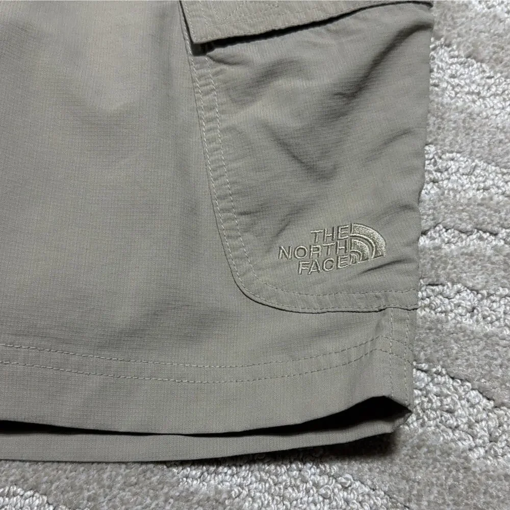 THE NORTH FACE Men's Horizon Nylon Cargo Utility Hiking Shorts Beige Size 36